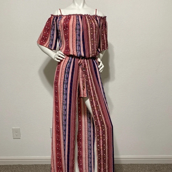 City Triangles Romper Dress - Picture 2 of 5